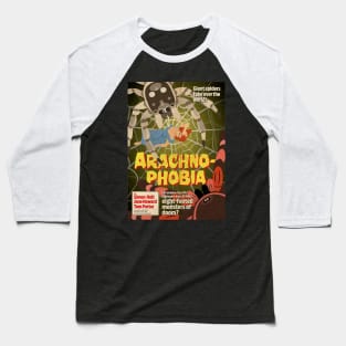 Arachnophobia Baseball T-Shirt